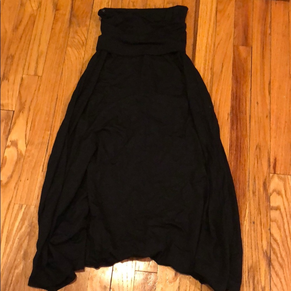 NWT Black maxi skirt GAP sz XS